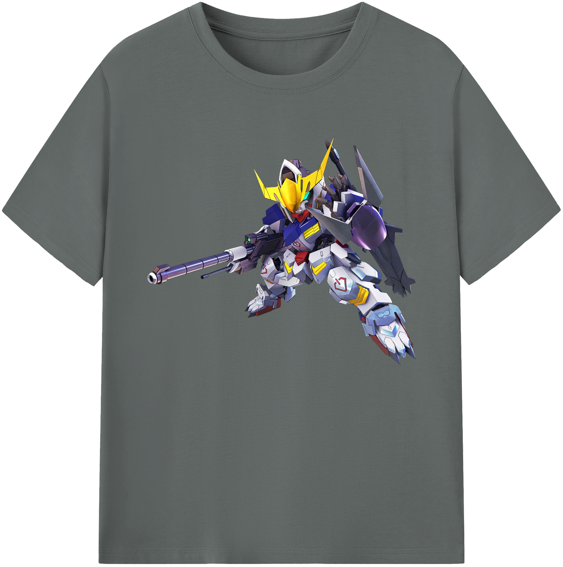 （画像用） 機動戦士ガンダム Mobile Suit Gundam 綿100％ メンズ半袖Tシャツ｜肌触りやわらか＆通気性